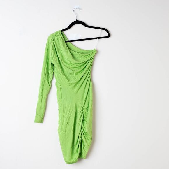 Atlein Collective One Shoulder Dress - Size XS - Picture 3 of 7